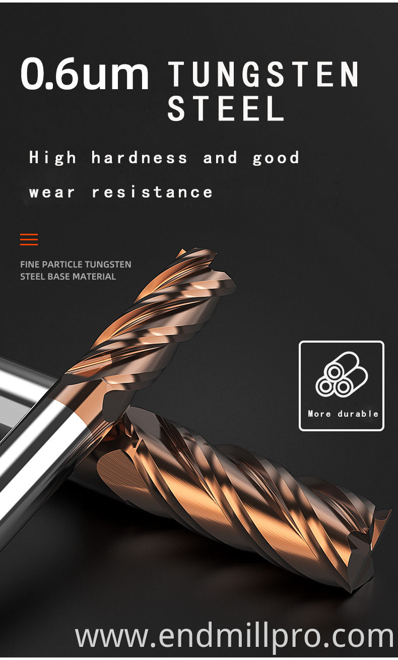 end mill for stainless steel